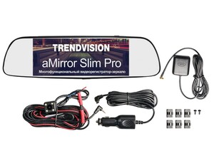 Зеркало с регистратором и GPS навигатором TrendVision aMirror Slim Pro, фото 7