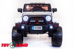 Детский автомобиль Toyland Jeep SH 888 4*4 Белый, фото 2