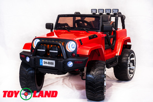 Детский автомобиль Toyland Jeep SH 888 4*4 Красный, фото 1