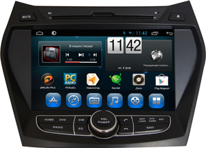 Штатная магнитола CARMEDIA QR-8022 DVD Hyundai Santa Fe 2012+ (DM), Grand Santa Fe 2014+, фото 1