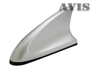 Активная антенна AVEL AVS001DVBA (020A12 grey) "Акулий плавник" для цифровых ТВ-тюнеров DVB-T/ DVB-T2, фото 1