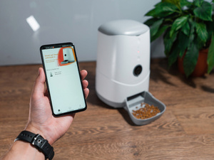 Умная кормушка с видеокамерой и WiFi для кошек и собак Petoneer Nutri Vision Feeder, фото 13