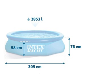 Бассейн Easy Set 3,05х0,76м, 3853л (28120) INTEX, фото 2