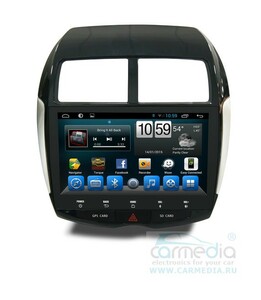 Штатная магнитола CARMEDIA UG-1046 DVD Peugeot 4008 (2012-2017), фото 1