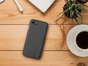 Магнитный чехол для беспроводной зарядки XVIDA Charging Case for iPhone 7, черный, фото 2