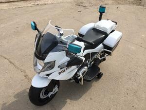 Детский мотоцикл Toyland BMW R 1200RT-P Белый, фото 8