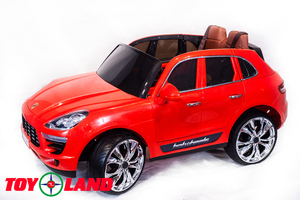 Детский автомобиль Toyland Porsche Macan QLS 8588 Красный, фото 1