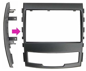 Переходная рамка Intro RSY-N04 для Ssang Yong Action 2DIN без крепежа, фото 1