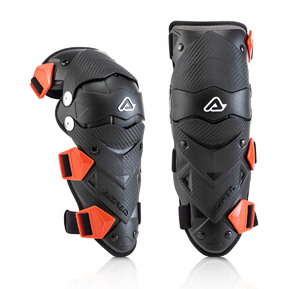 Наколенники детские Acerbis IMPACT EVO JUNIOR KNEE Black/Red, фото 1