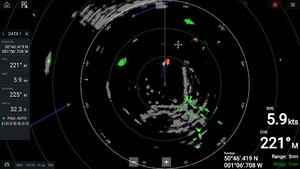 Радар Raymarine Quantum 2 CHIRP с использованием эффекта Доплера, фото 2