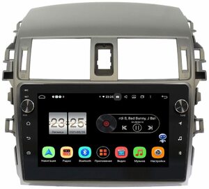 Штатная магнитола LeTrun BPX609-9061 для Toyota Corolla X 2006-2013 на Android 10 (4/64, DSP, IPS, с голосовым ассистентом, с крутилками), фото 1