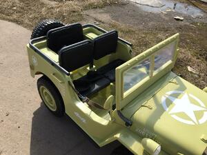 Детский автомобиль Toyland Jeep Willys YKE 4137 Matcha, фото 16