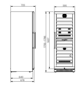 Винный шкаф Dometic D154F Design, фото 5