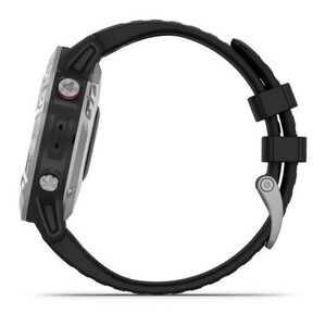 Garmin Fenix 6 серебристый с черным ремешком, фото 10