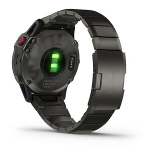 Garmin Fenix 6 PRO Solar титановый DLC карбон с DLC титановым ремешком, фото 9