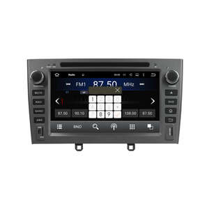 Штатная магнитола CARMEDIA KD-7604 DVD Peugeot 408 2012+, 308 2008-2014, RCZ 2010-2015 серый (поддержка бортового компьютера), фото 5