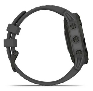 Garmin Fenix 6 PRO Solar черный с серым ремешком, фото 4