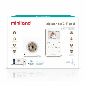 Видеоняня Miniland Digimonitor 2,4” Gold