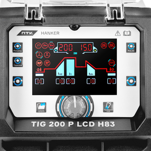 Сварочный аппарат ПТК HANKER TIG 200 P LCD H83, фото 6