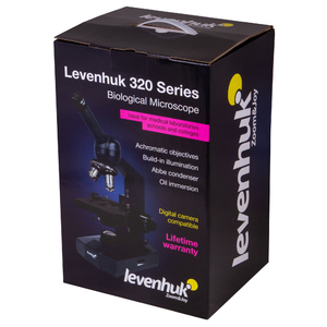 Микроскоп Levenhuk 320 PLUS, монокулярный, фото 17