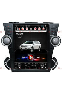 Штатная магнитола RedPower 31035 TESLA Toyota Highlander II U40 (2007-2013) с управлением климата, фото 1
