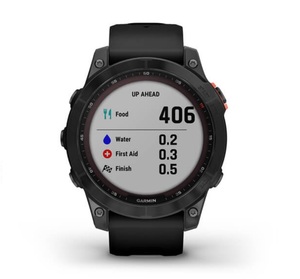 Умные часы Garmin Fenix 7 Solar серый с черным ремешком, фото 8