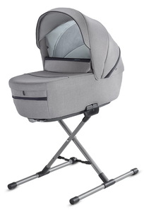 Коляска Inglesina Aptica System Duo 2 в 1 на шасси Aptica Black, Silk Grey, фото 2