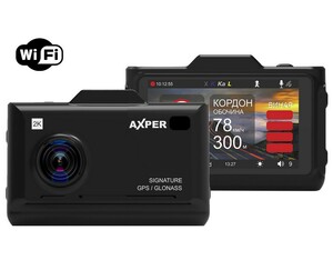 Гибридный видеорегистратор AXPER Combo Hybrid 2K WiFi, фото 1