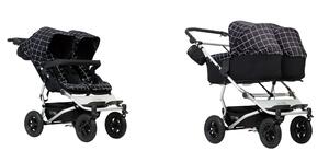 Коляска 2 в 1 для двойни Mountain Buggy Duet Grid, фото 1