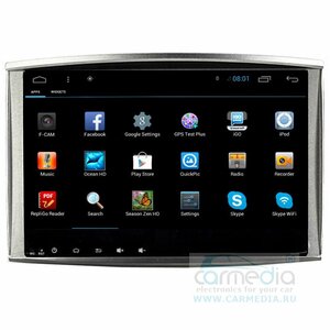 Штатная магнитола CARMEDIA FT-2720 DVD Toyota Land Cruiser 100 2002-2008 (комплектация с усилителем Pioneer), фото 6
