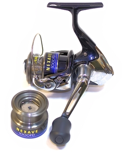 Катушка с передним фрикционом Shimano NEXAVE 1000 FD, фото 2