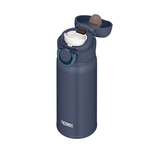 Термокружка Thermos JNR-353 NGY (0,35 литра), серая дымчатая, фото 4