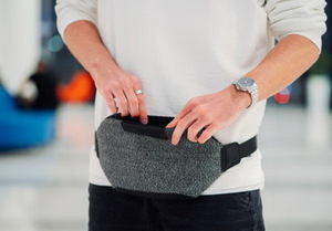 Сумка поясная для планшета до 7 дюймов XD Design Urban Bumbag, cерый, фото 26