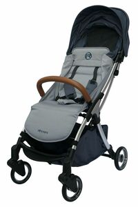 Коляска прогулочная RYAN PRIME Light Auto Folding White Blue Special Edition, фото 4