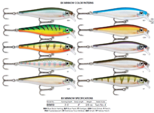 Воблер плавающий Rapala BX Minnow BXM07-HH (0,6м-1,2м, 7см 7гр), фото 2