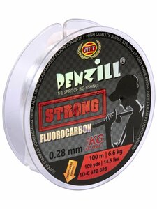 Леска монофильная WFT Penzill FLUOROCARBON Strong 100/028, фото 4