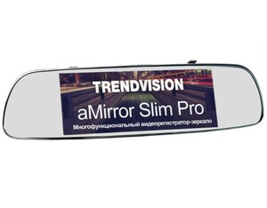 Зеркало с регистратором и GPS навигатором TrendVision aMirror Slim Pro, фото 2