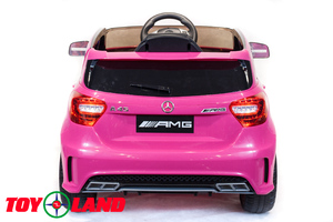 Детский автомобиль Toyland Mercedes Benz A45 Розовый, фото 6