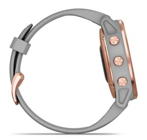 Garmin Fenix 6S Sapphire розовое золото с серым ремешком, фото 4