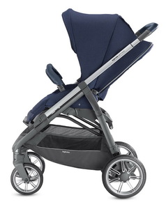 Коляска Inglesina Aptica System Quattro 4 в 1 на шасси Aptica Graphite Blue Navy, Portland Blue, фото 11