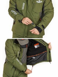 Костюм демисезонный  Norfin BOAT GREEN 01 (зеленый р.S), фото 5