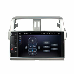Штатная магнитола CARMEDIA KD-1040-P3-7 DVD Toyota Land Cruiser Prado 150 (2013-2017) (поддержка кругового обзора), фото 1