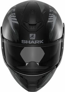 Шлем SHARK D-SKWAL 2 PENXA MAT матовый Black/Anthracite/Anthracite XL, фото 4