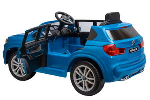 Детский автомобиль Toyland BMW X5M синий, фото 3