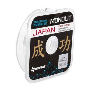 Леска MONOLIT 0,309mm/50m Nylon Transparent (N-MO-0.309-50) Nisus, фото 3