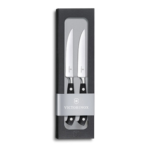 Набор Victorinox кухонный Grand Maitre Steak, 2 предмета, черный, фото 1