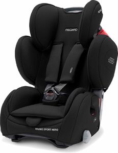 Автокресло Recaro Young Sport Hero Deep Black, фото 1