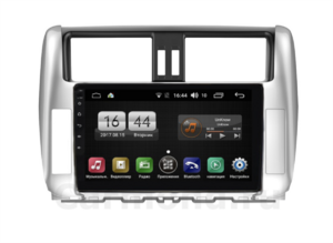 Штатная магнитола FarCar s195 для Toyota Land Cruiser Prado 150 2009-2013 на Android (LX065R) серебро, фото 1