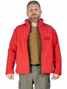 Куртка Lucky John SOFTSHELL 05 (красный р.XXL), фото 7