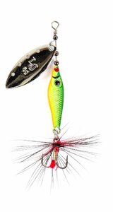 Блесна вращающаяся Lucky John TRIAN BLADE LONG 06.0г 008, фото 2